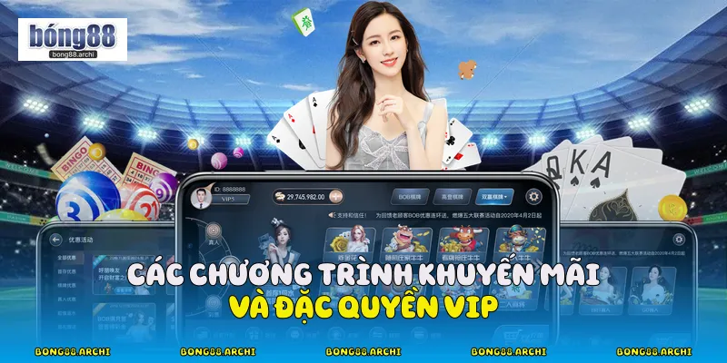 Các chương trình khuyến mãi và đặc quyền VIP